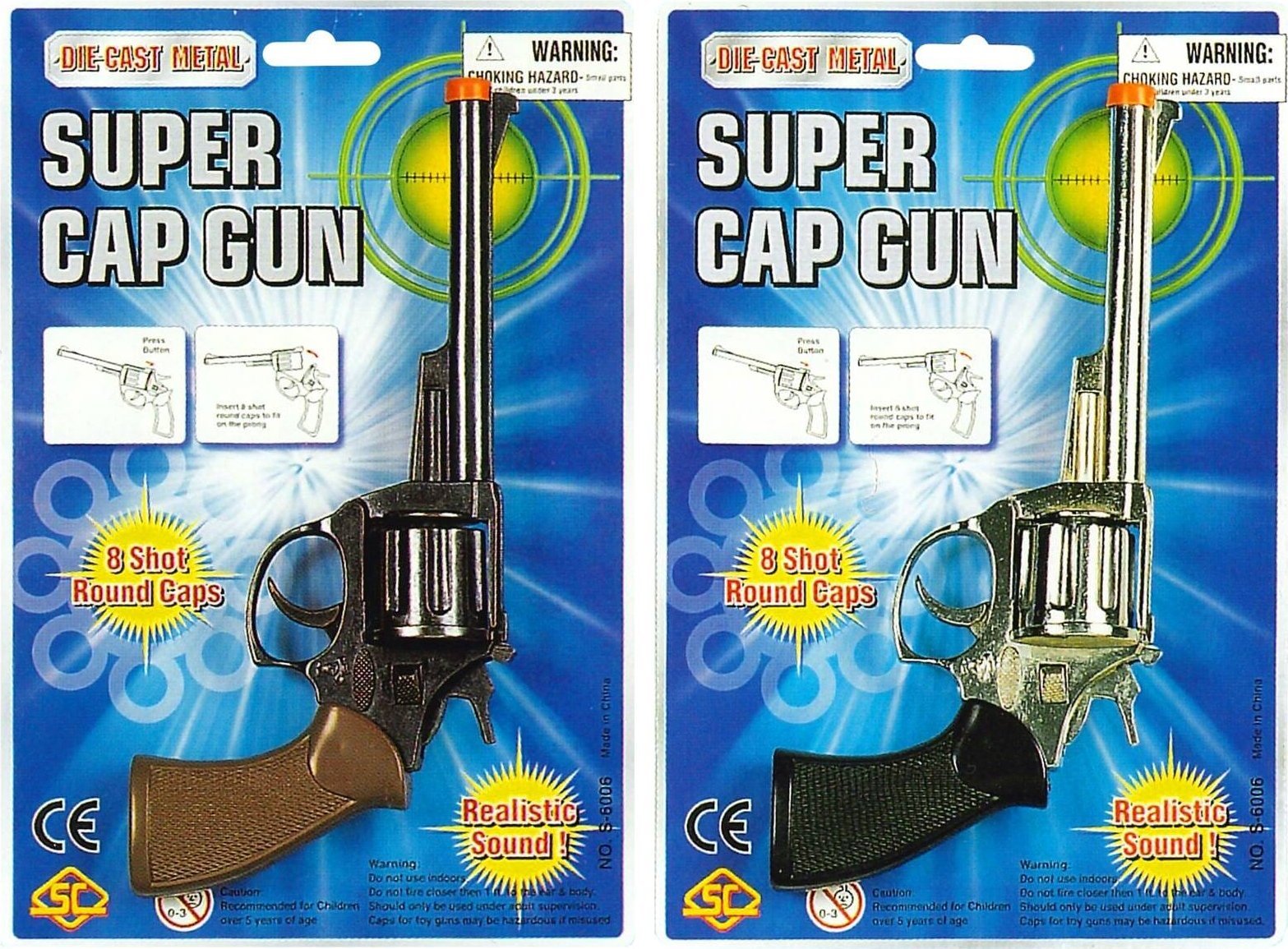 Trifox PISTOLET METALOWY NA SPŁONKĘ