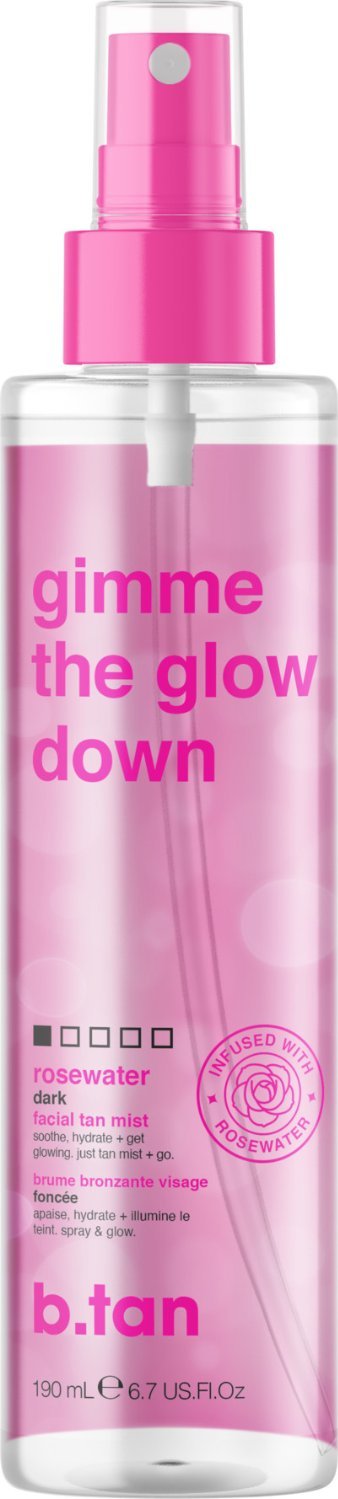 B.tan b.tan gimme the glow down 190ml facial tan mist