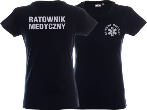 LPP - Promostars Koszulka ratownicza granatowa damska odblaskowa FUNKCYJNA