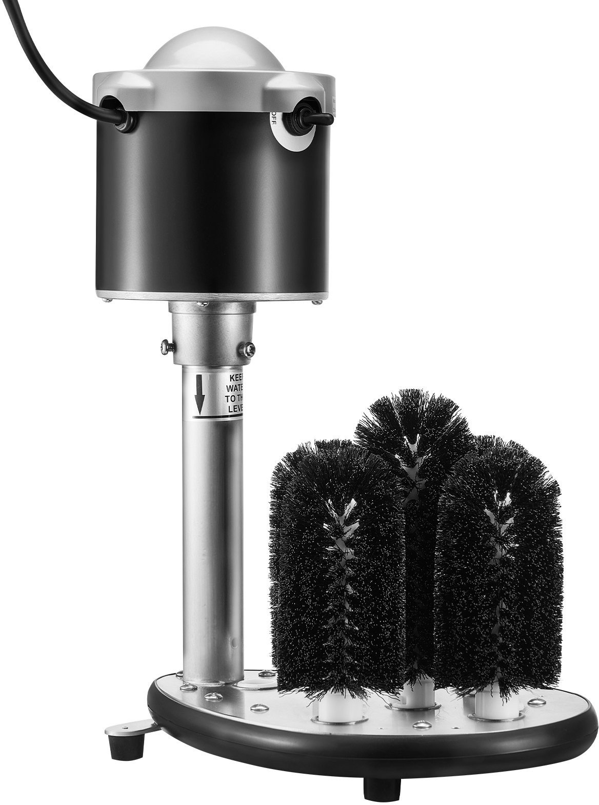 Elektryczna polerka do kieliszków z 5 szczotkami 600 kieliszków/h