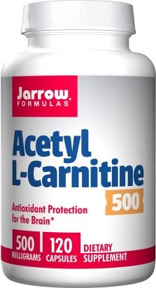 Jarrow Formulas Acetyl L Carnitine 500mg - 120 kapsułek