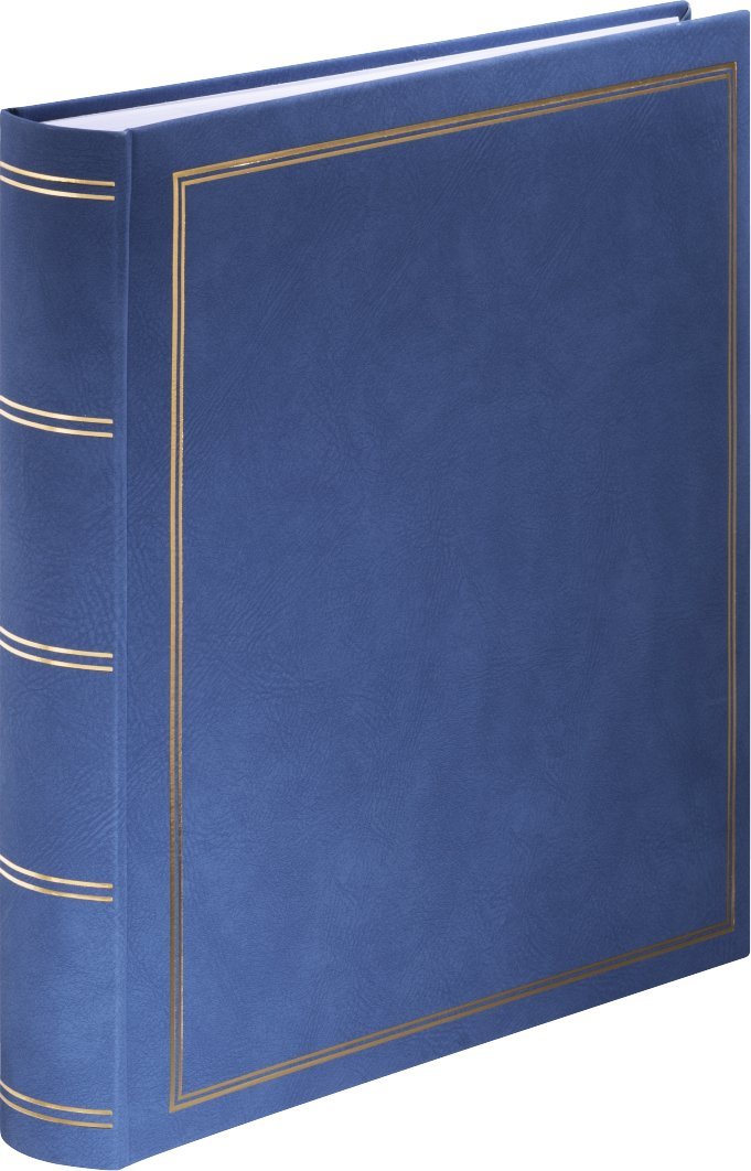 Hama Hama Super-Jumbo London 34x35 80 white pages blue 7156