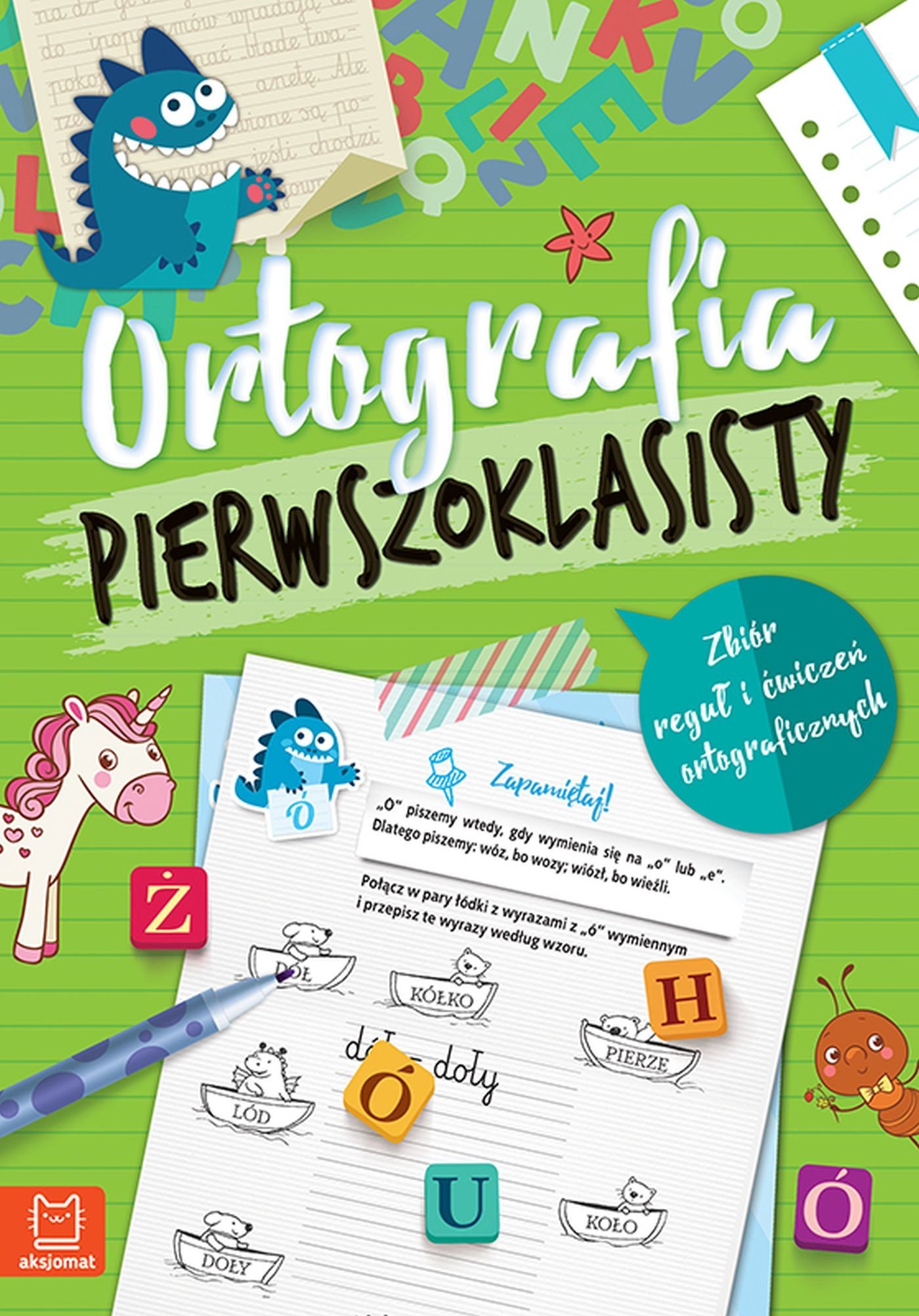 Aksjomat Książeczka Ortografia pierwszoklasisty. Wydanie III