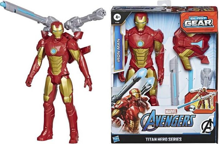 Figurka Hasbro Avengers Titan Hero - Blast Gear Iron Man (E7380)