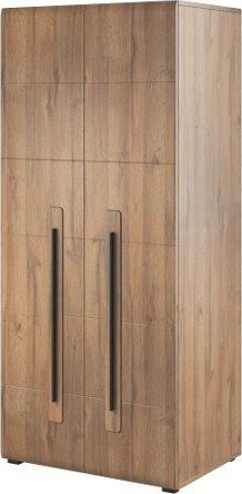 Helvetia Szafa TULSA 90 x 204 x 60 cm biały z wyposażeniem