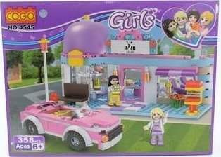 Klocki konstrukcyjne Girls 353el