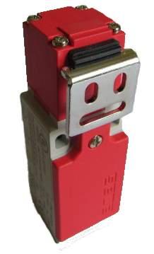 Promet Łącznik w obudowie z tworzywa 1NC+1NO z kluczem podgiętym czerwony- T0-L5K23LUM321