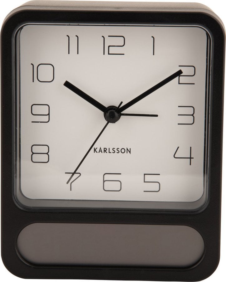 Karlsson Budzik z termometrem i higrometrem DOU