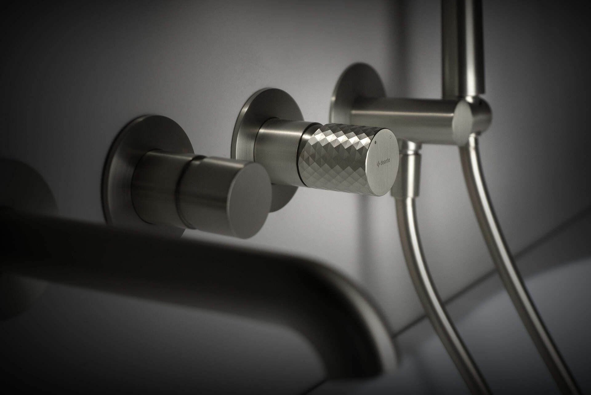 Bateria wannowa 4-otworowa podtynkowa