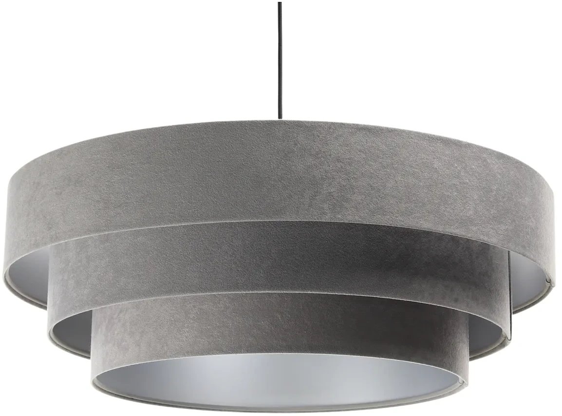 Lampa wisząca TRIO szara/srebrna BPS KONCEPT