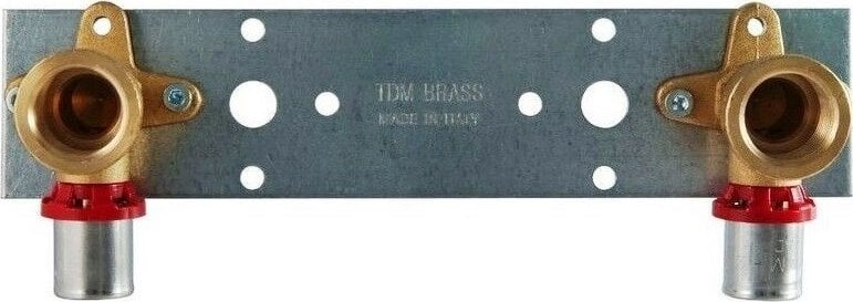 TDM BRASS BRACKET + FITTINGS 1/2X20 PRESS FIT