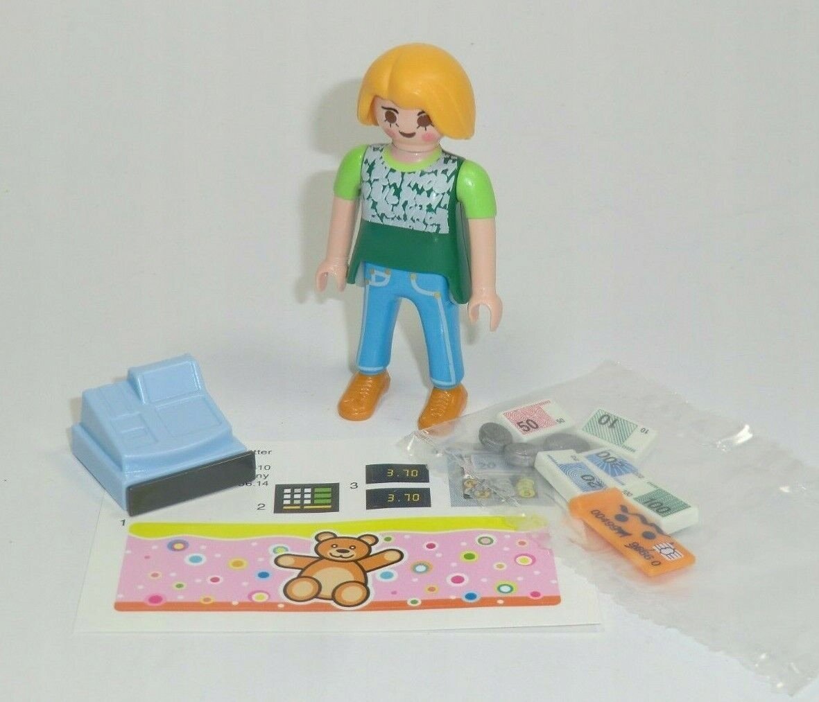 Figurka Playmobil 706851 Playmobil Kasjerka Figurka City Sprzedawca