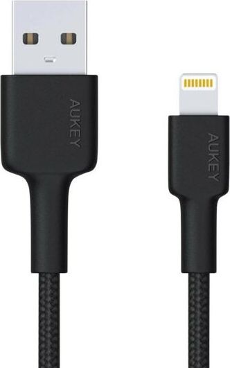 Kabel USB Aukey USB-A - Lightning 2 m Czarny (1_788898)