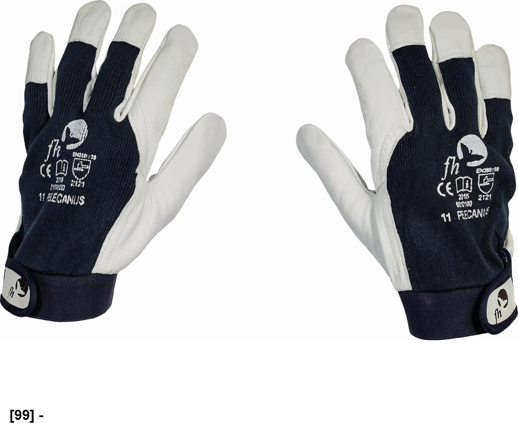 CERVA PELECANUS - rękawica ochronna Z KOZIEJ SKÓRY 9