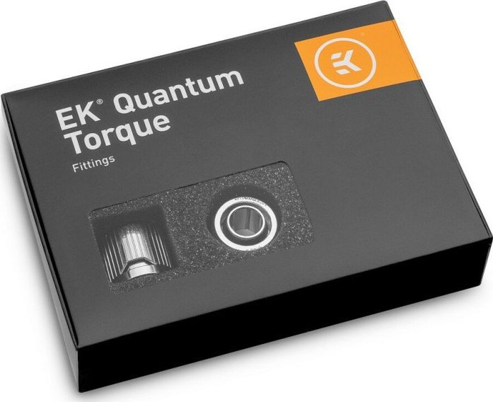 EK Water Blocks EK Water Blocks EK-Quantum Torque STC 10/13 - 6er-Pack, silber