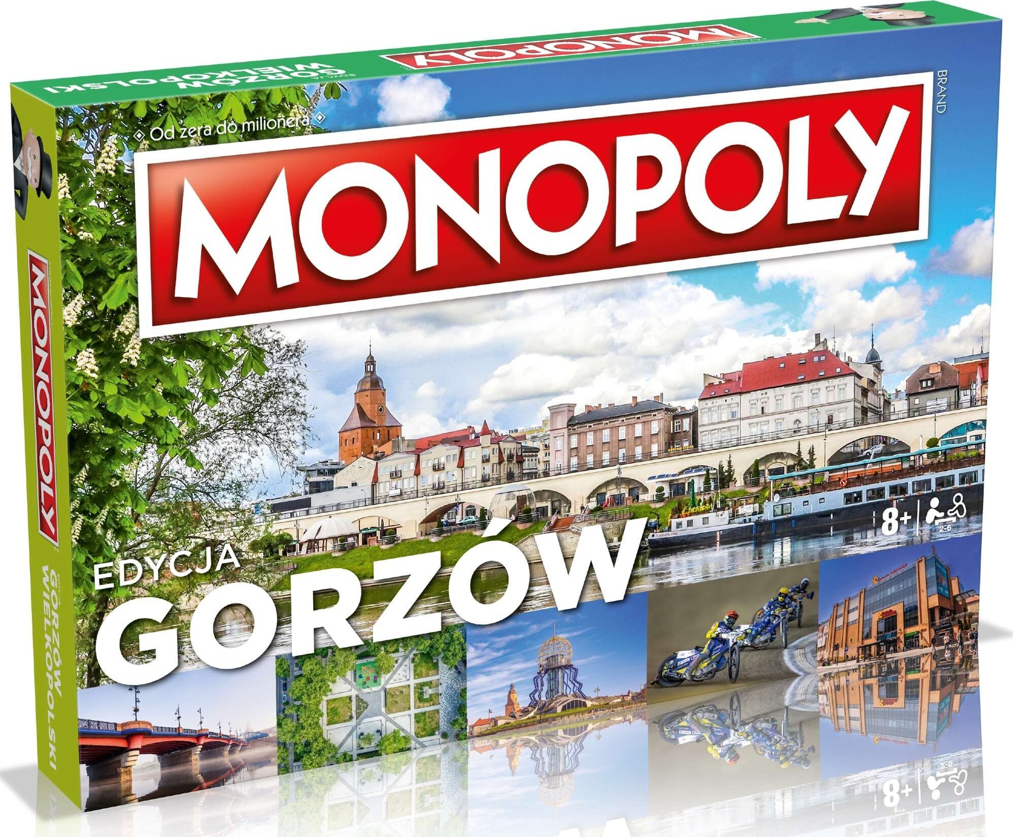 Winning Moves Monopoly Gorzów Wielkopolski gra 04218 WINNING MOVES