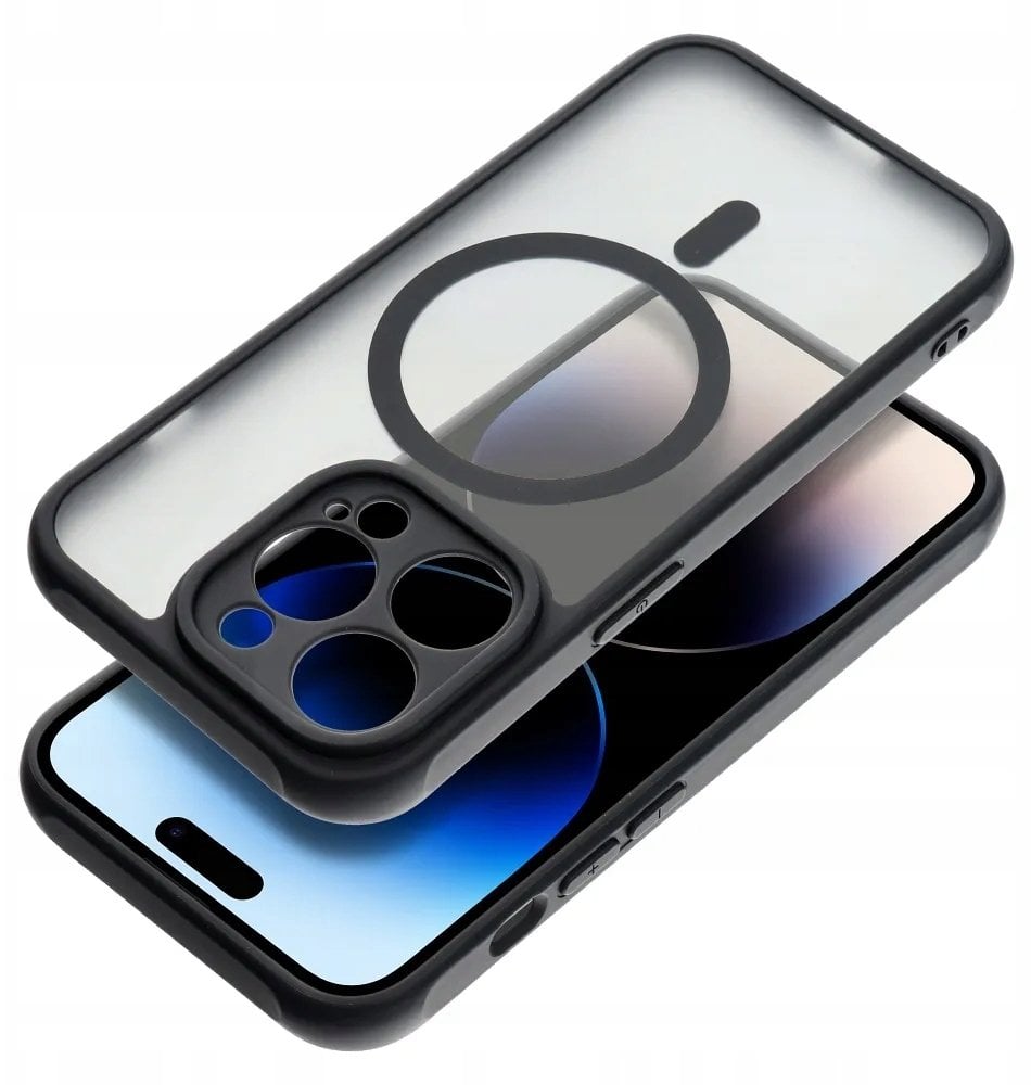 Futerał FULL MATTE MAG COVER kompatybilny z MagSafe do SAMSUNG A17 czarny