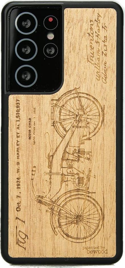 BeWood Drewniane Etui Samsung Galaxy S21 Ultra HARLEY PATENT ANIEGRE