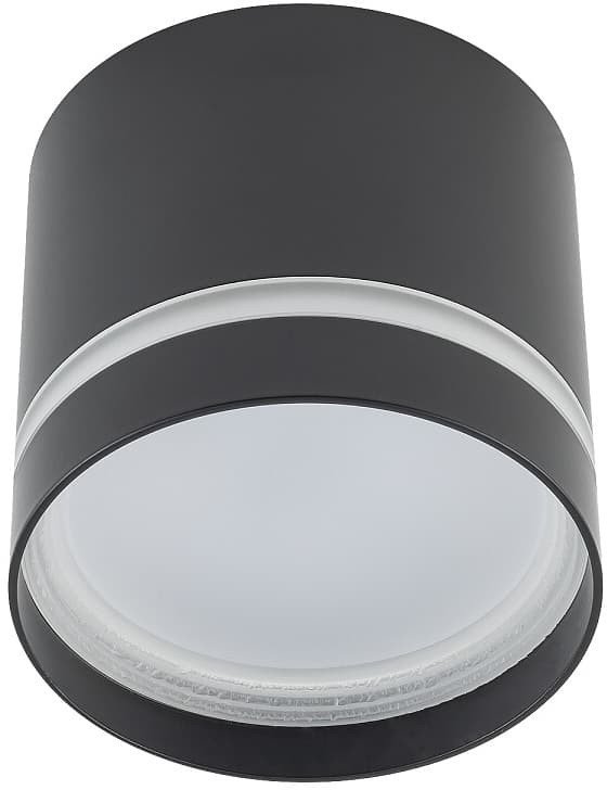 Punktowa lampa tuba Cres 10480 Nowodvorski natynkowa okrągła czarna