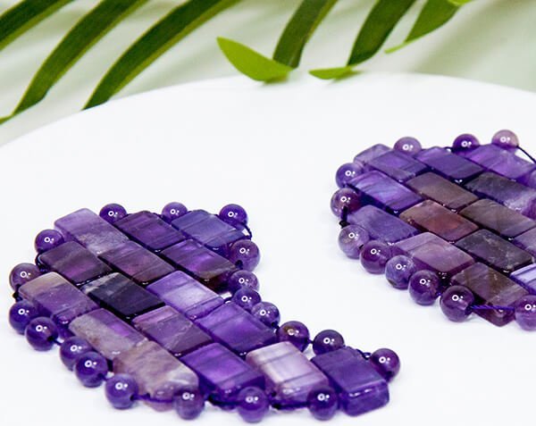 Yeye Płatki pod oczy z fioletowego ametystu Yeye