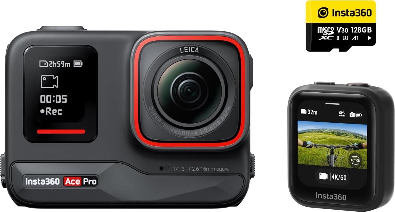 Kamera Insta360 Ace Pro GPS Bundle czarna