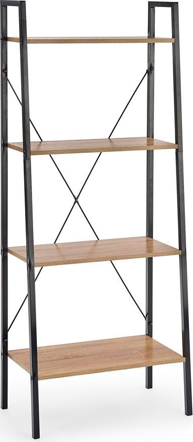 Elior Loftowy regał Lusso 6X - dąb sonoma