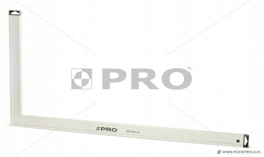 KĄTOWNICA BUDOWLANA ANODOWANA 100*100 BEZ WSKAZAŃ