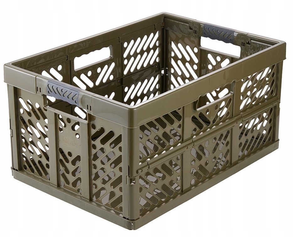 Saliekama kaste ar kravnesibu lidz 50kg Ben 54x37x28cm 45L olivu krasa 4052396121681