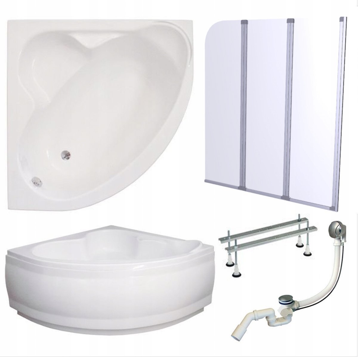 Wanna symetryczna 130x130 STANDARD