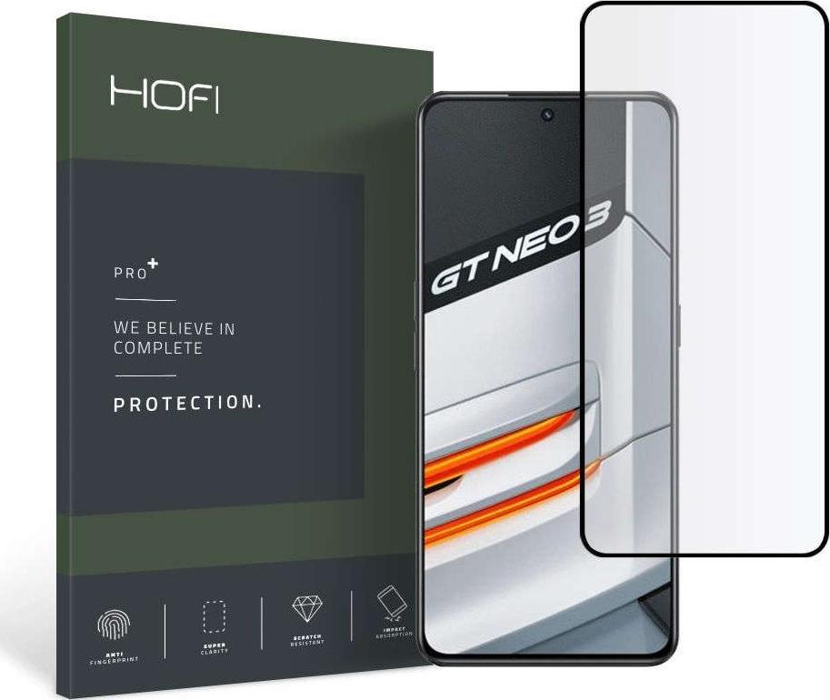 Tech-Protect Szkło hartowane Hofi Glass Pro+ Realme GT Neo 3 Black