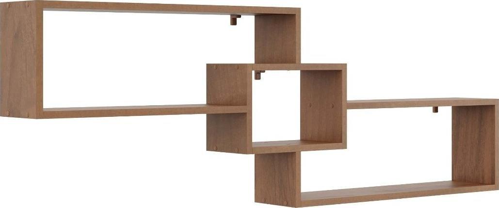 KROKUS Półka ALESIA 2 orzech