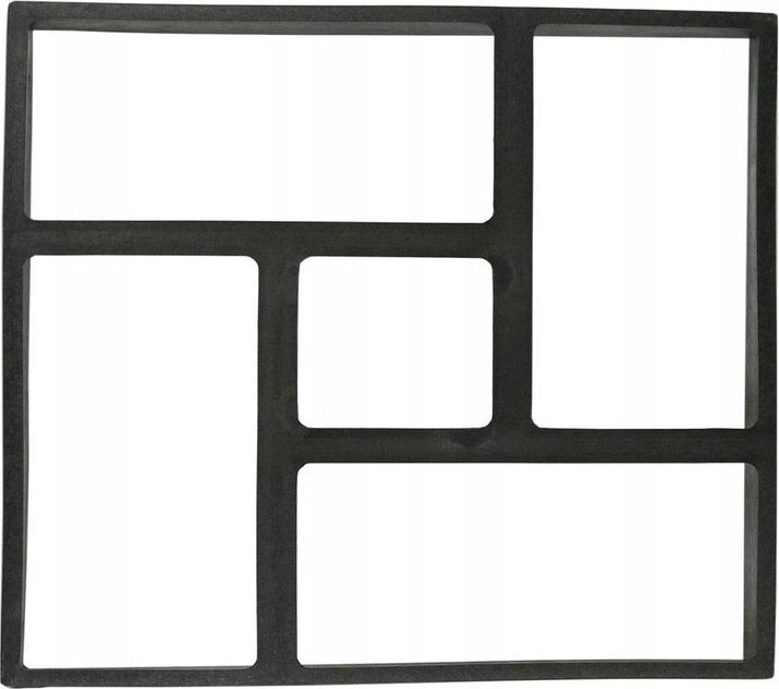 Korbi DUŻA FORMA KAMIENIA KOSTKI BRUKOWEJ MATRYCA 39x39