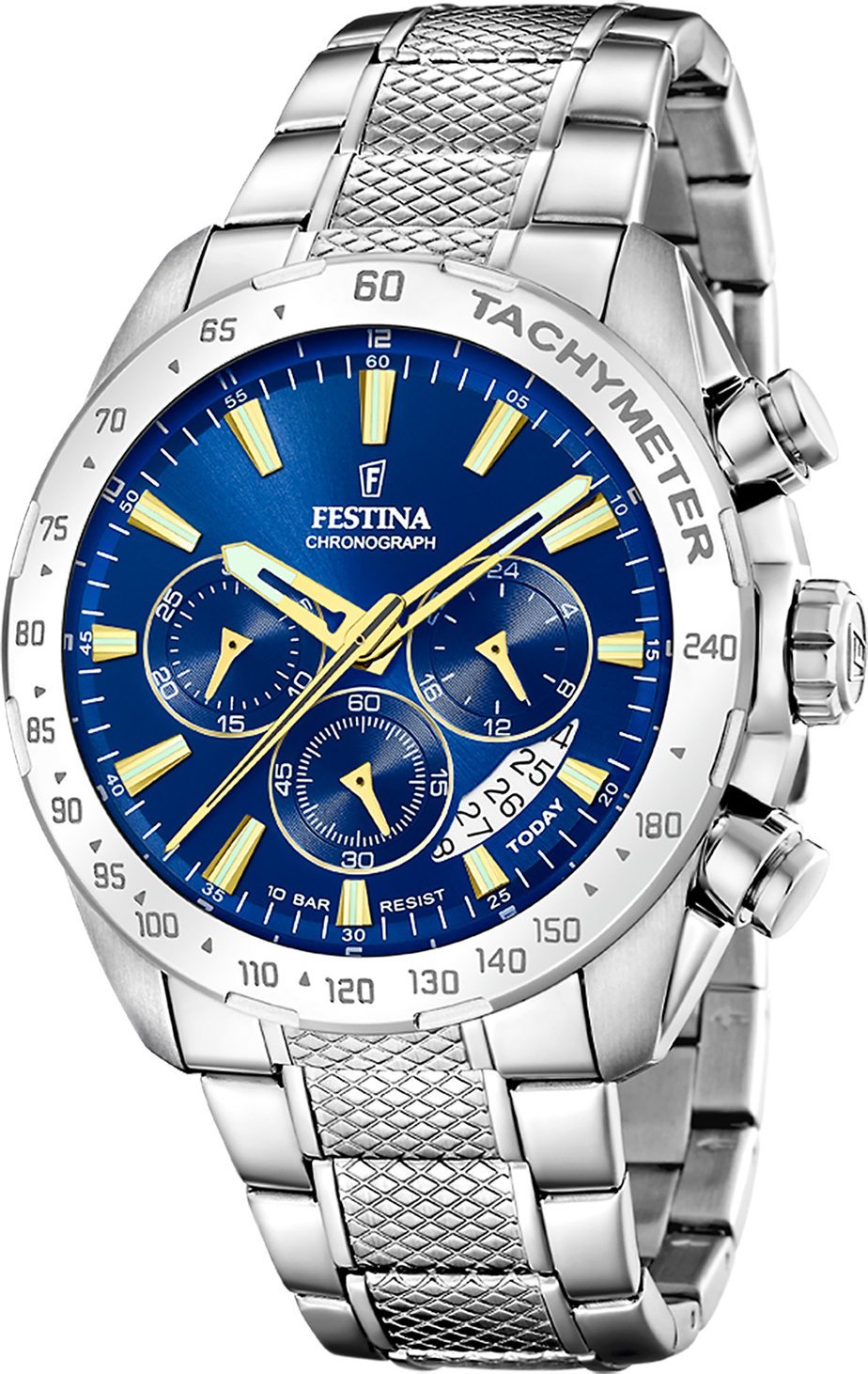 Zegarek Festina Zegarek męski Festina F20668-2 srebrny