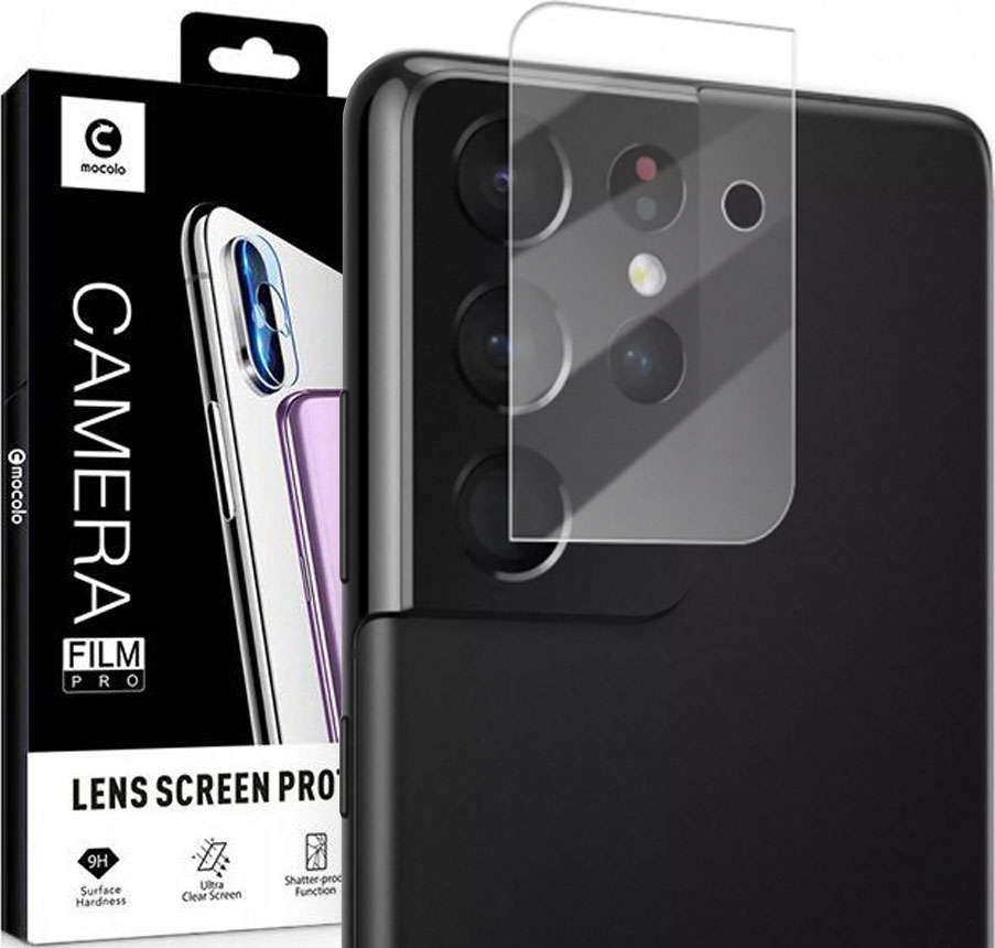 Mocolo SZKŁO HARTOWANE MOCOLO TG+ CAMERA LENS GALAXY S21 ULTRA