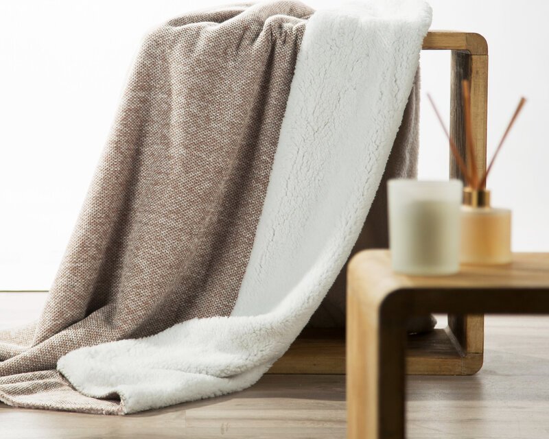 Eurofirany KOC PANDA 150 X 200 CM BEŻOWY