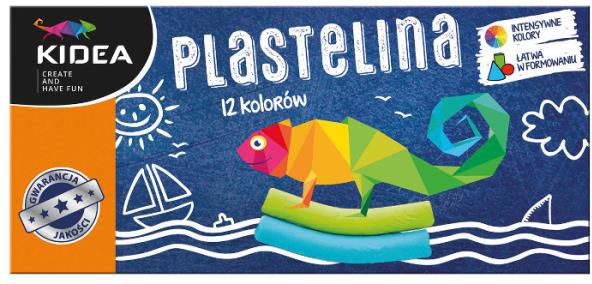 Derform Plastelina 12 kolorów