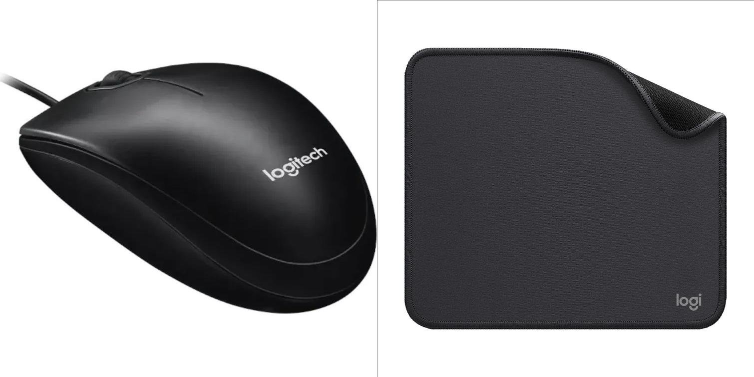 Mysz Logitech M100 (910-006652) + Studio Series - GRAPHITE (956-000049)