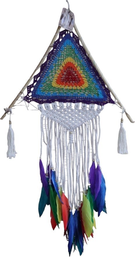 Art-Pol Łapacz Snów - Kolorowa Piramida