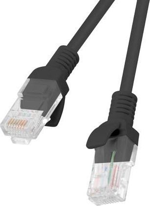 Lanberg Patchcord PCU5-20CC-0050-BK kat.5e 0,5M czarny 10-pack-PCU5-20CC-0050-BK