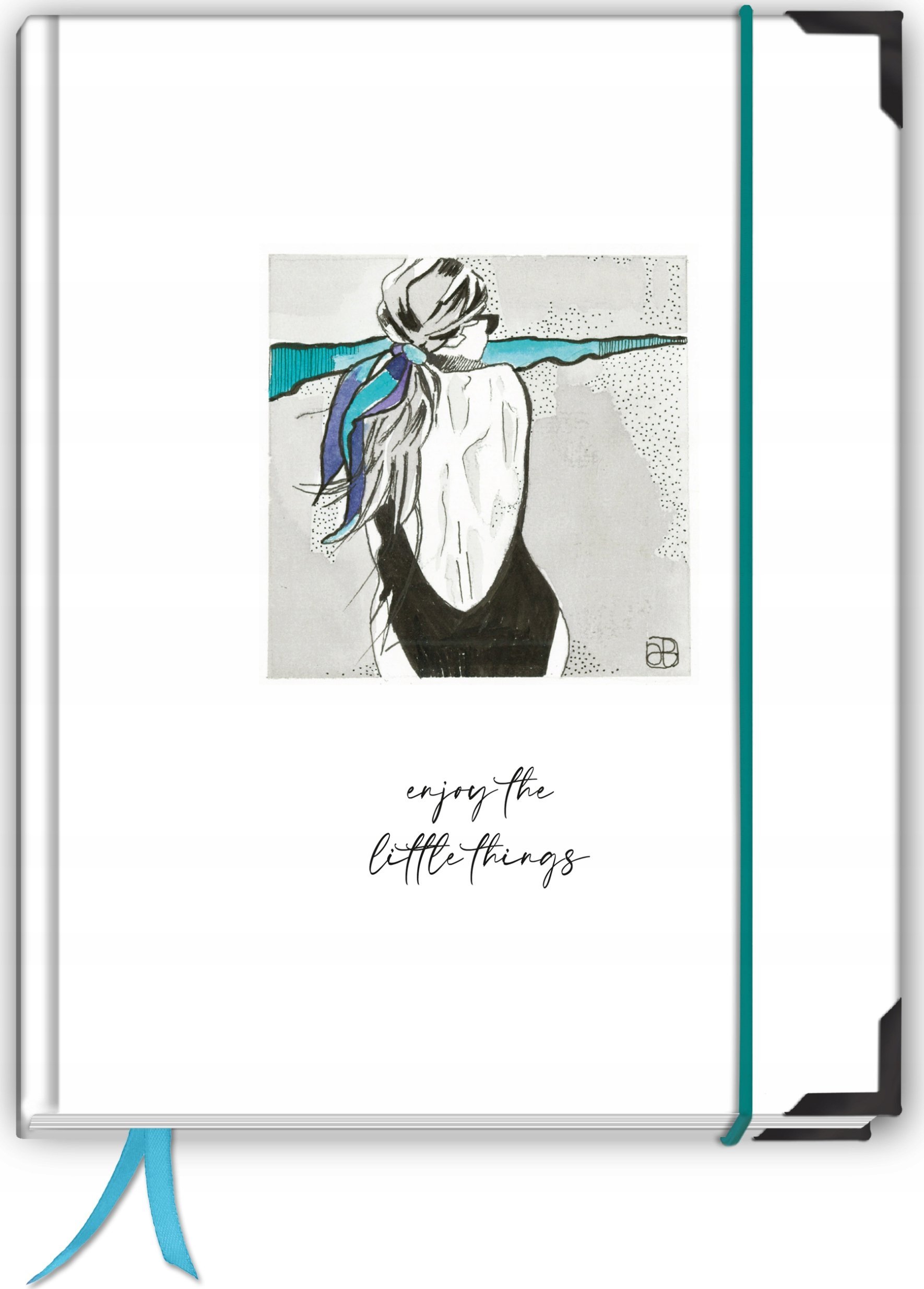 TadaPlanner Bullet journal szyty 214 stron notatnik A5 w kropki pamiętnik