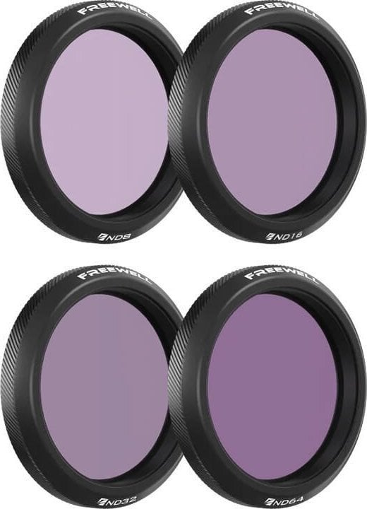 ML Zestaw 4 filtrów ND Freewell do DJI Osmo Action 5 Pro