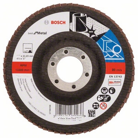 Bosch Listkowa tarcza szlifierska X571 P120 125mm (2608607329)