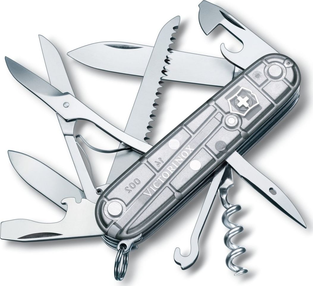 Victorinox Scyzoryk Victorinox Huntsman Silver Tech