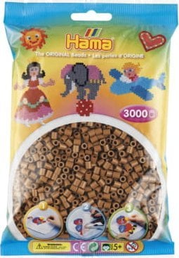 Revell Hama midi perler 3000stk nougat