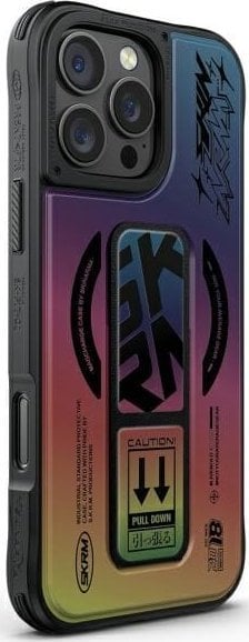 Skinarma etui Kira Kobai iPhone 16 Pro 6.3" Magnetic Charging Grip Stand hologram