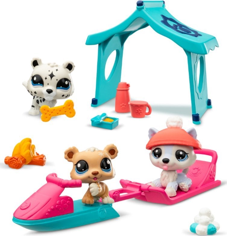 Figurka Papo LITTLEST PET SHOP SNOWY DAY PLAY PK