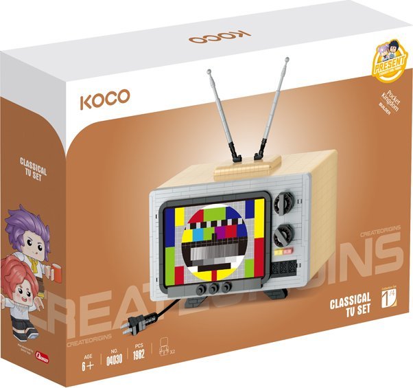 Astar KOCO klocki Telewizor retro 2280el 04030 43456 /8