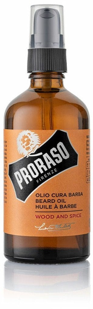 Proraso Wood & Spice Beard Oil Barzdos aliejus, 100 ml