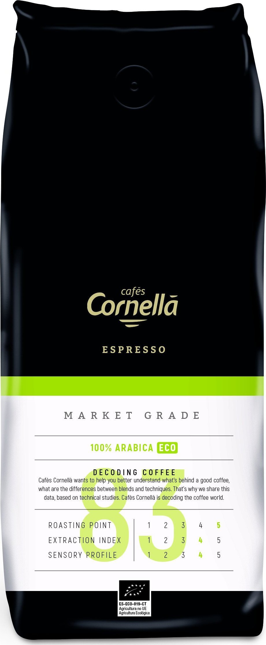 Kawa ziarnista Cornella Espresso 83 ECO Market Grade 1 kg