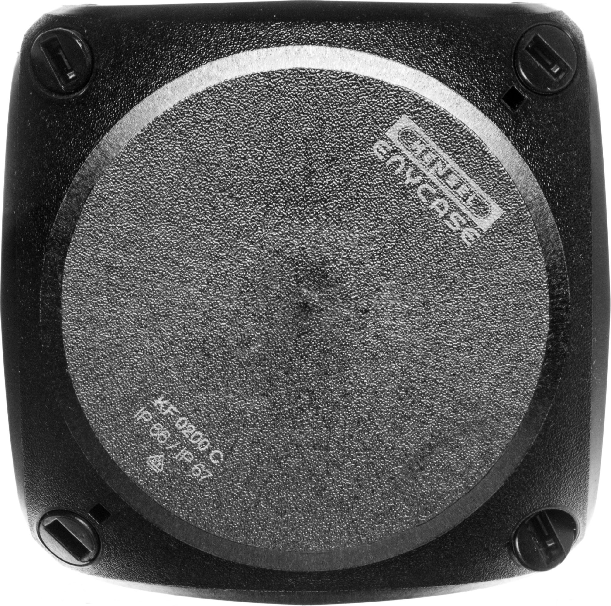 Hensel Puszka n/t odgałęźna 93x93x62mm IP66/67 czarna KF 0200 C (62000082)